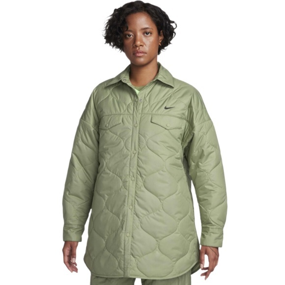 Nike Jackets & Blazers - Nike Women's Sportswear Essentials Quilted Trench Coat NWT Size XS oversized